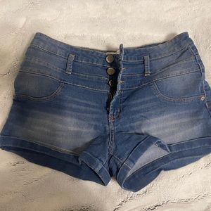 Blue Jean Shorts